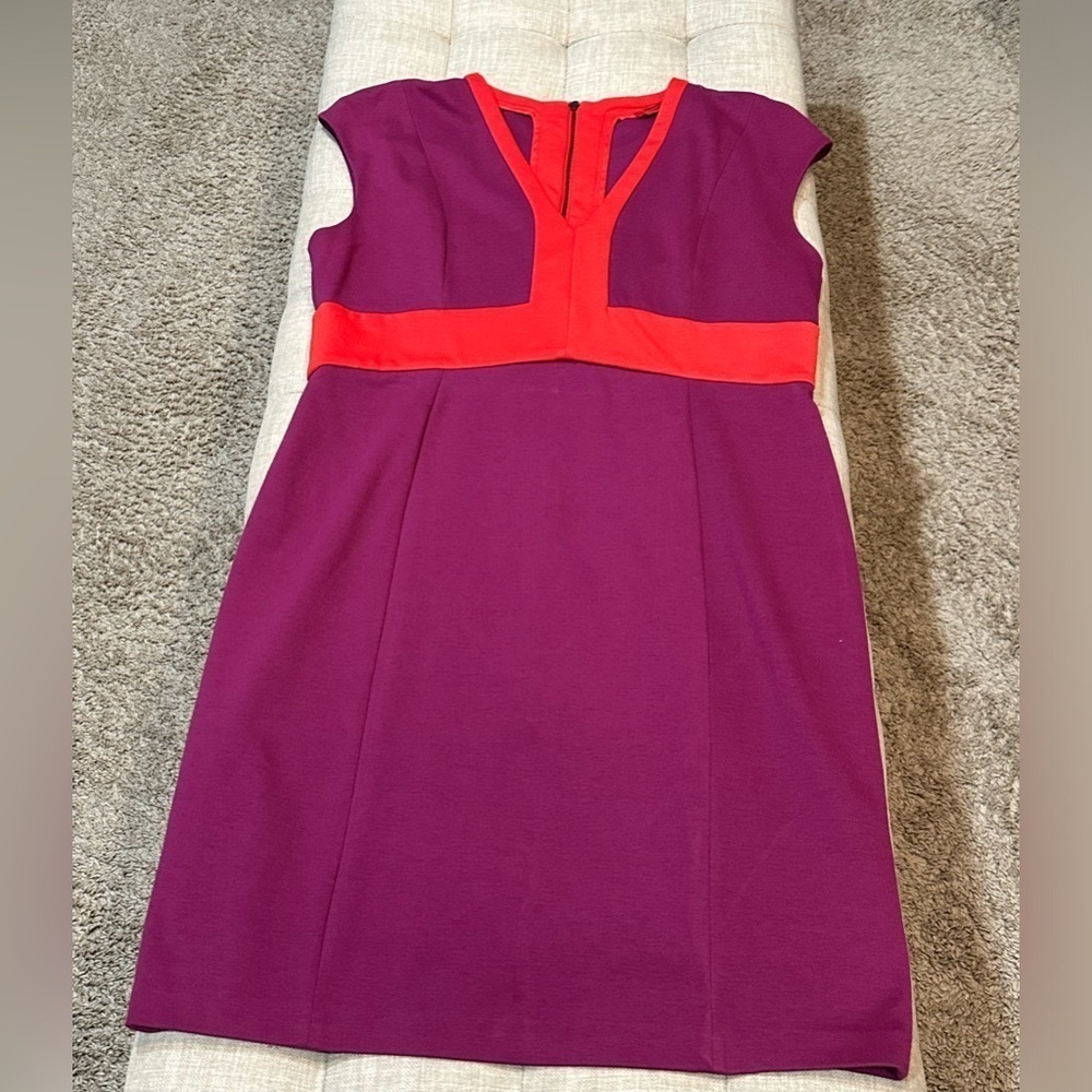 Narciso Rodriguez for DesigNation Sheath Dress - Size XL - Plum/Red - EUC - Picture 10 of 12